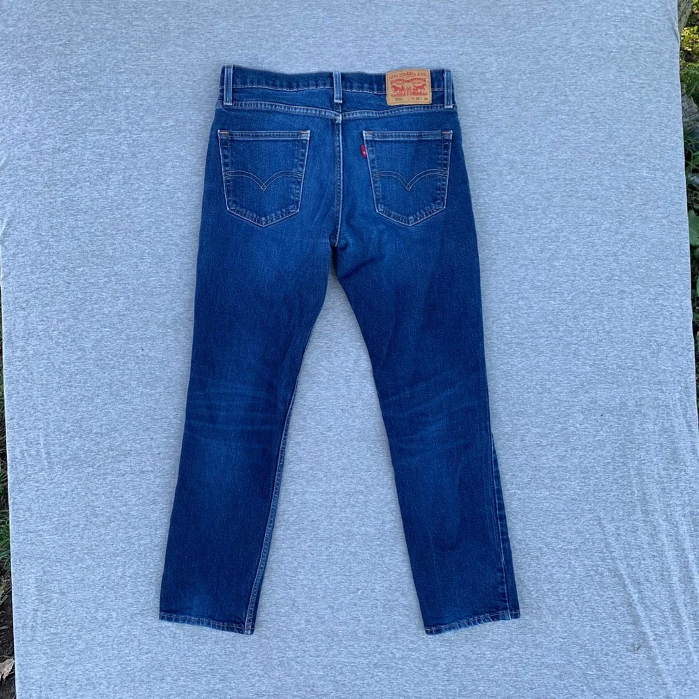 Levis 511 Slim Fit Jeans Mens 32x29 Blue Medium Wash Stretch Denim